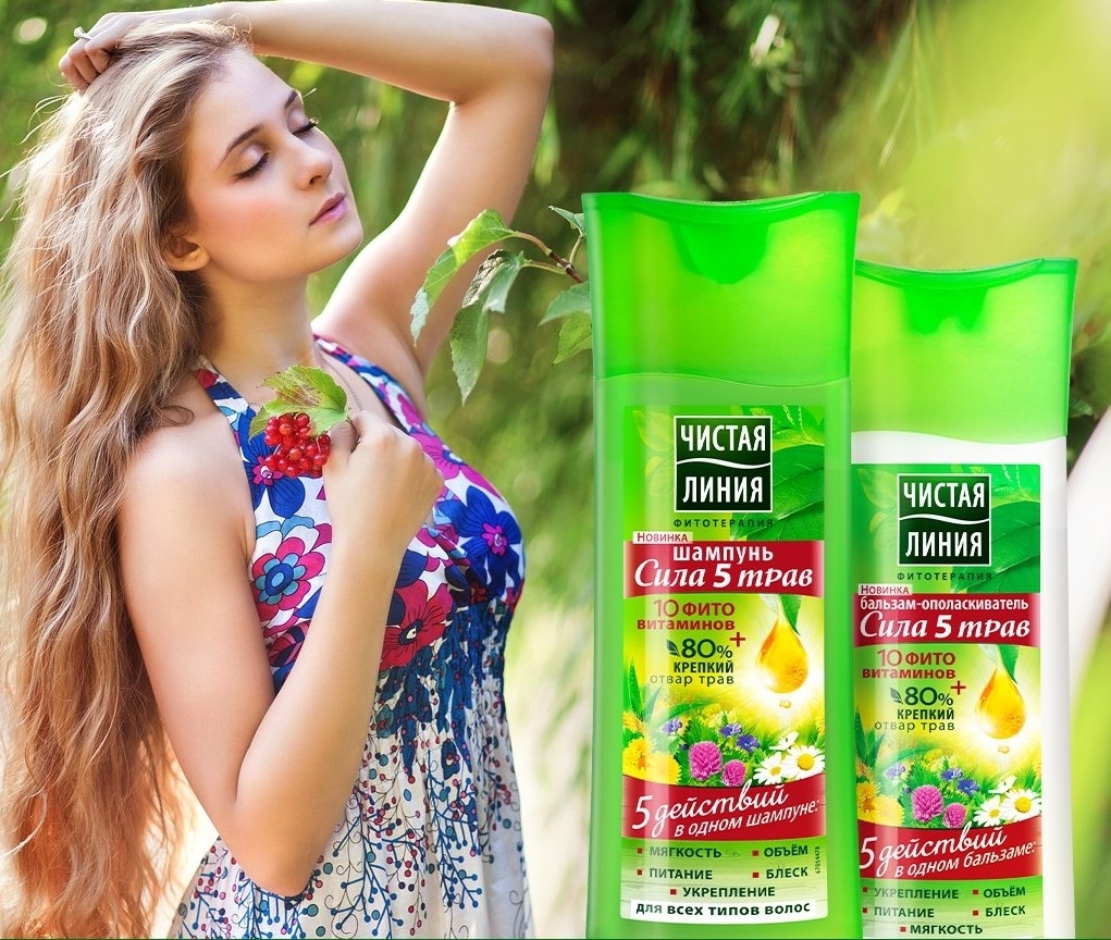 Picture of Chistaya Linia Unilever shampoo