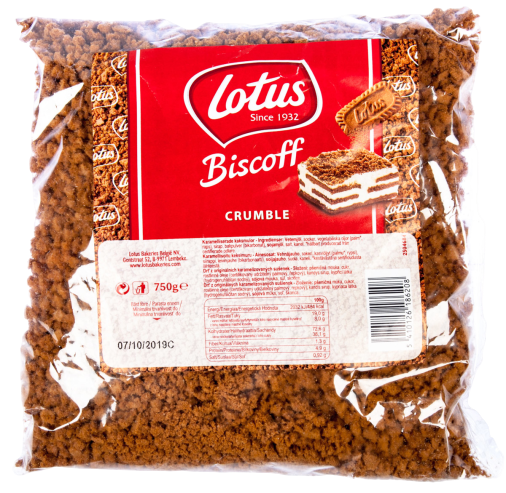 Picture of Lotus crumble carmelised